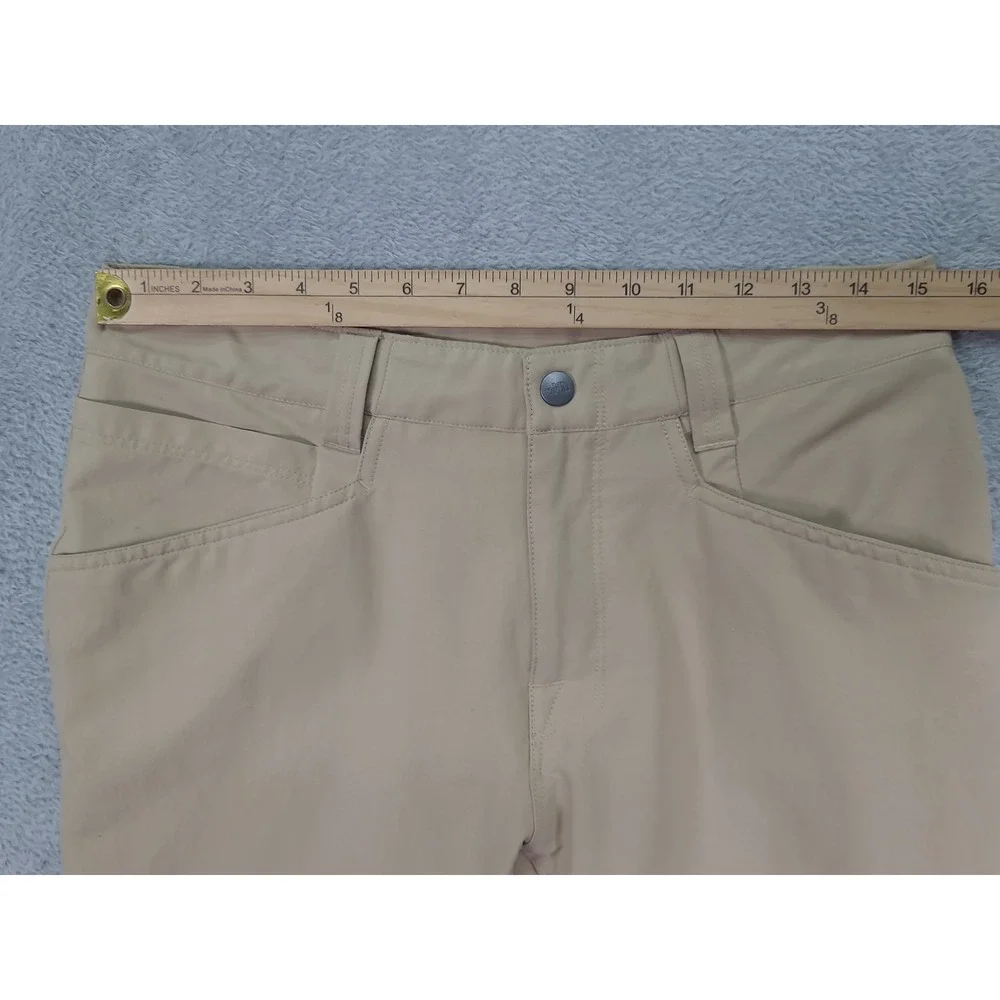 The North Face Mens Khaki Tan Stretch Hiking Pants NF0A33JT Size 30 Regular